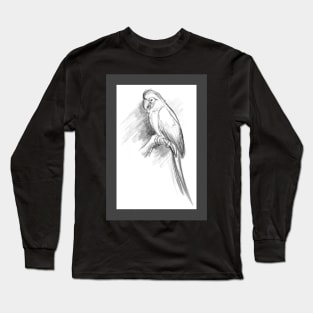 Ruby the Macaw Sketch Long Sleeve T-Shirt